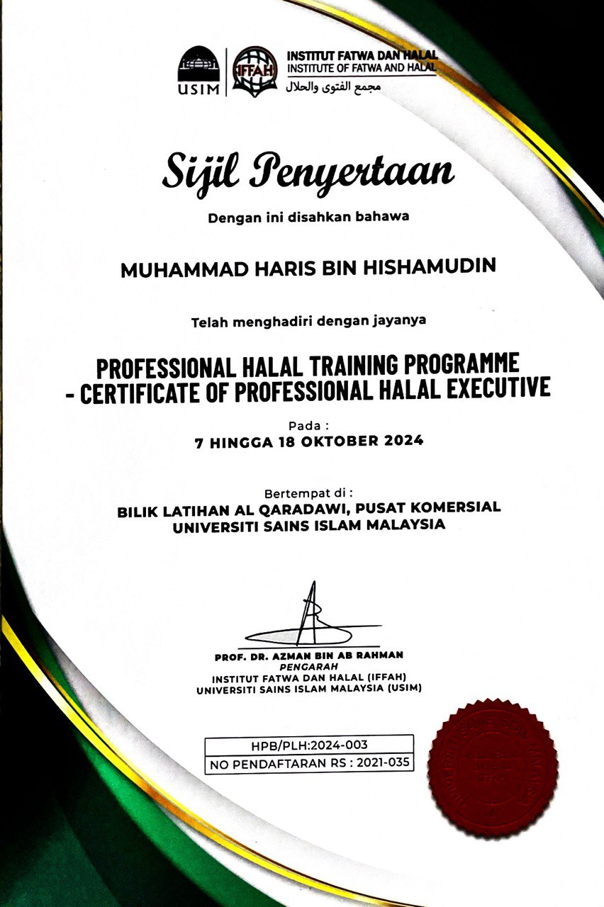 HALAL EXEC USIM